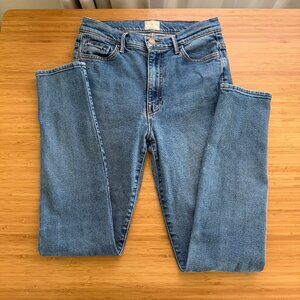 MOTHER x Swanepoel Collaboration Model Wanted High-Rise Semi-Rigid Jeans 29
